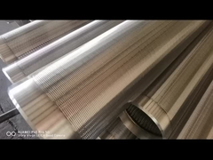 Layar Johnson dengan ujung cincin yang dilas