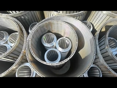 Layar kawat wedge berbentuk sapi terbalik dari stainless steel