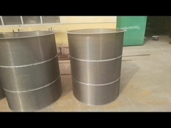 Filter layar kawat baji berbentuk Johnson vee