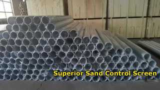 Efisiensi Tinggi OD10-3/4" Slot 40 Layar Kawat Baji Berbentuk Vee