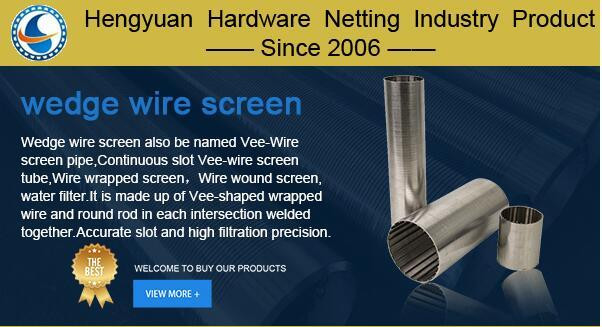 SS304 Filter Screen Wire Wedge untuk Performa Filtrasi yang Ditingkatkan