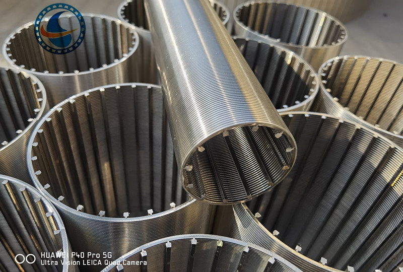 Stainless Steel 304 Wedge Wire Screen Filter Pipe