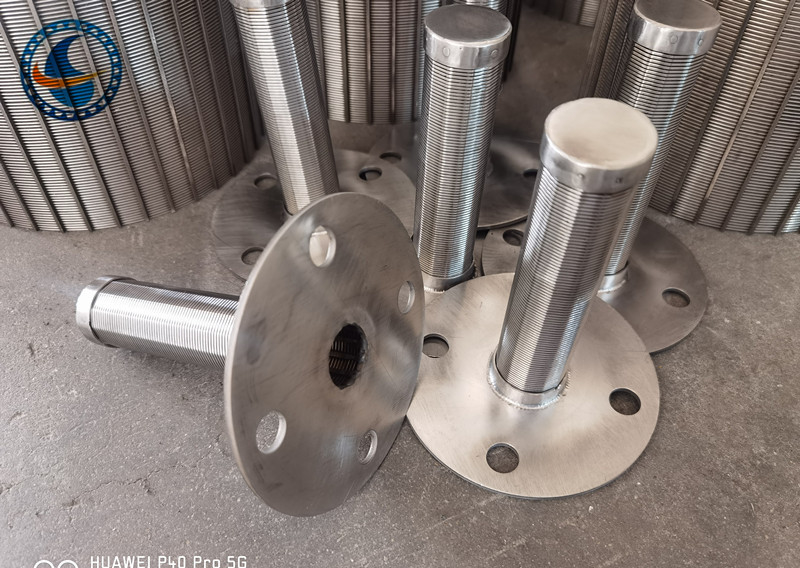 Johnson Vee Bentuk Wire Wire Screen Filter Untuk Umur Pelayanan yang Panjang
