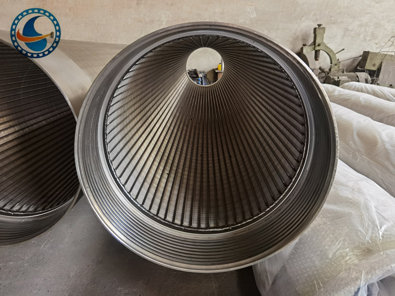 Galvanizing Dan SS 304 Johnson Wedge Wire Air Well Screen Filter Pipe
