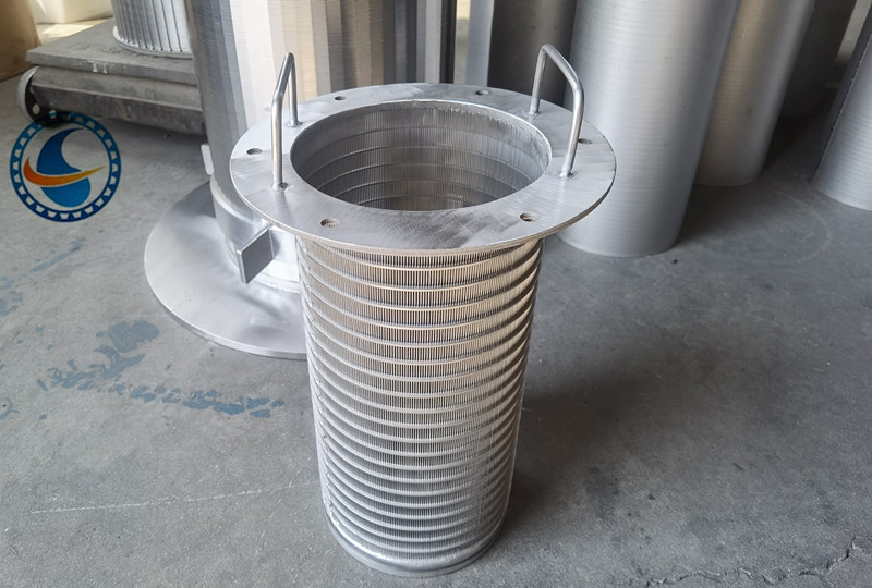 Ss304 Fito Wedge Wire Screen Filter Pengolahan Makanan