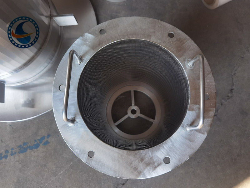 Ss304 Fito Wedge Wire Screen Filter Pengolahan Makanan