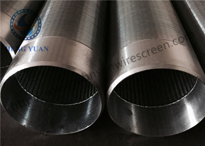 SS304 Slot 40 Profil Johnson Wire Air Well Screen Untuk 400m kedalaman sumur