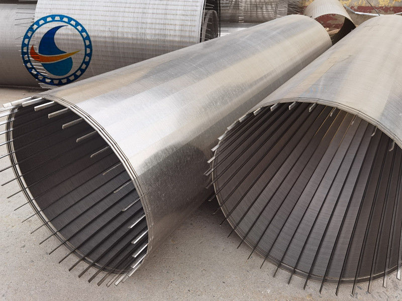 SS304 Vee berbentuk Profil Wire Wedge Wire Screen Filter Pipe
