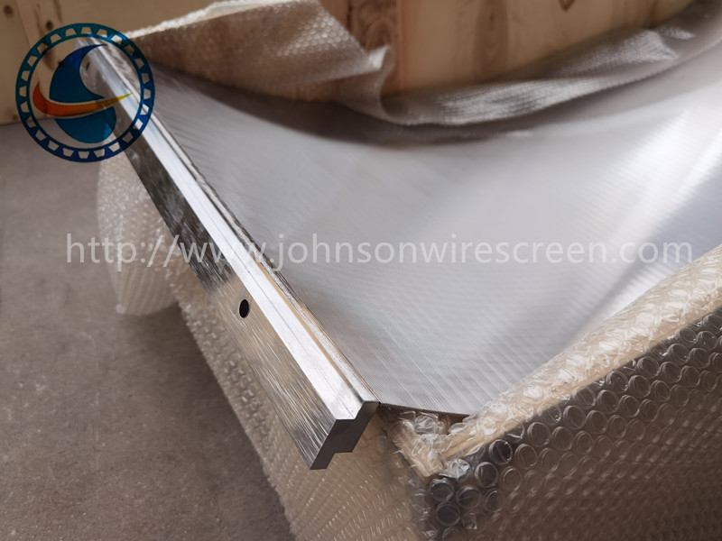 Saringan Lengkung Kawat Baji SS316L untuk Pengolahan Air Limbah