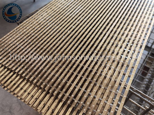 Layar Kawat Wedge Linier Efisiensi Tinggi Tidak Terlihat