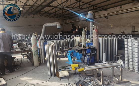 Baja tahan karat 316L Profil Wire Wedge Wire Screen