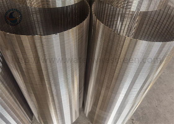 Stainless Stelel 304 Water Well Wedge Wire Screen Diameter 89mm