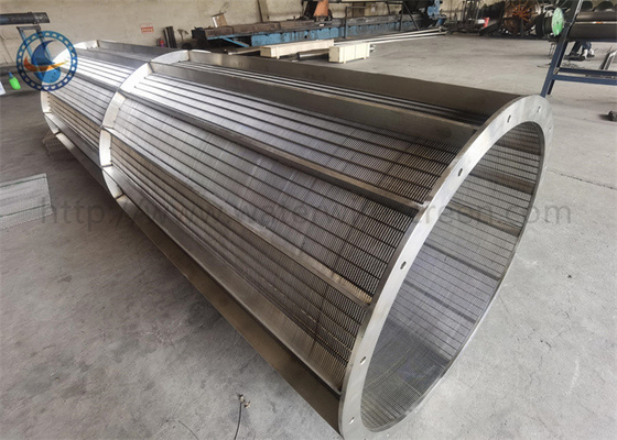 Layar Grating Diameter Besar Back Wash FITO Untuk Peralatan Penyaringan Filtrasi