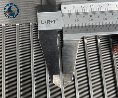 Oem Stainless Steel 304 Panel Layar Wedge Wire Untuk Pembuatan Kertas
