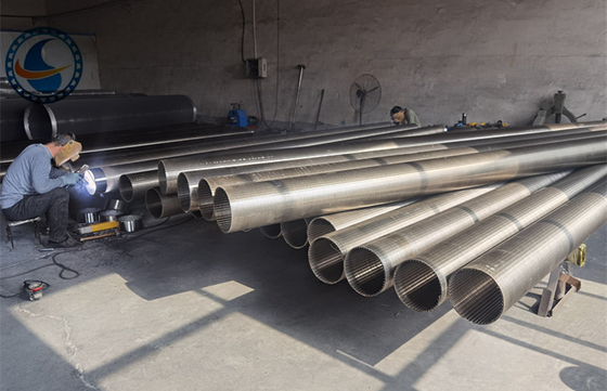 Komersial / Residential Water Well Screen Sand Control Wedge Wire Sheets