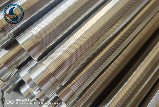 Pengolahan Makanan Johnson Vee Wire Screen Dengan Ukuran Mesh 1mm-100mm