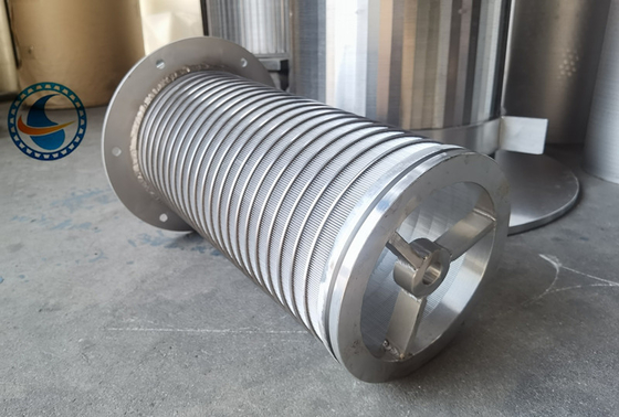 Ss304 Fito Wedge Wire Screen Filter Pengolahan Makanan