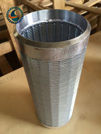 Berbagai Bahan Deep Well Screen, well water screen Area terbuka besar