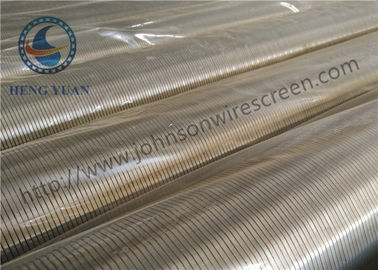 Pipa Layar Sumur Air yang Disetujui ISO9000 Untuk Kontrol Pasir Ukuran Slot 0,75mm
