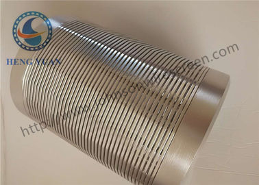 316L Grade Water Well Screen Wire Wrapped Screen Stainless Steel Pengoperasian yang Mudah