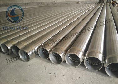 SUS 304 Johnson Wedge Wire Screens Wedge Wire Filter Ketahanan Korosi Yang Kuat