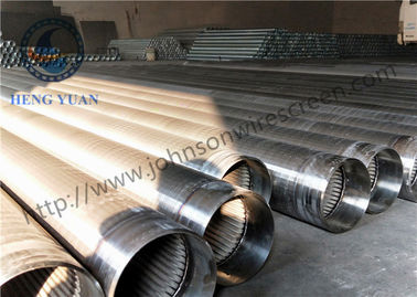 Continuous Slot Johnson Screen Mesh, Laju Aliran Tinggi Layar Baik