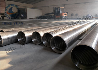 304 Grade Johnson Stainless Steel Well Screens Untuk Pengolahan Air Limbah