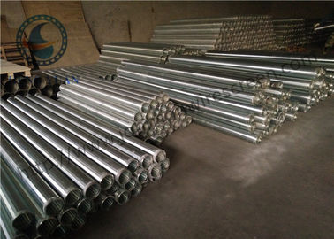 ISO9000 Disetujui Layar Kawat Johnson Bahan Galvanis Baja Karbon Rendah