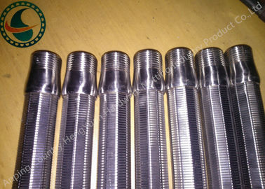 Layar Kawat Flange Johnson Vee Slotted, Wedge Wire Sheets Tahan Asam