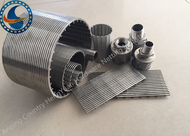 Filter Kawat Wedge Multi Bahan / Kawat Wedge Stainless Steel Mudah Dibersihkan