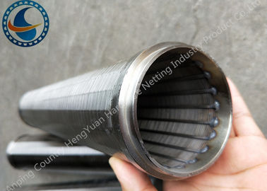 Main / Coal Wedge Wire Mesh Kemampuan Non Clogging Diameter 29-1300mm