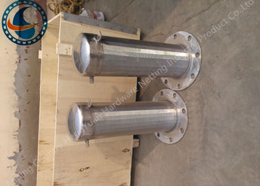 Flange Wedge Wire Mesh, Produk Kawat Dilas Berbentuk V Sampel Gratis