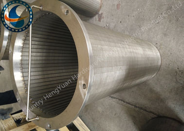 Filter Layar Drum Tertutup, Filter Saringan Kawat Wedge, Efisiensi Tinggi