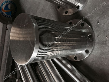 Tugas Berat Wedge Wire Mesh Bahan Tahan Korosi yang Sangat Tidak Menyumbat