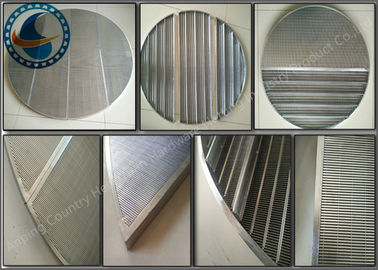 Panel Layar Kawat Welded Wedge Diameter 25-1200mm Untuk Petrokimia