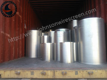 Layar Sumur Stainless Steel yang Disesuaikan, Layar Kawat Wedge Dilas Industri