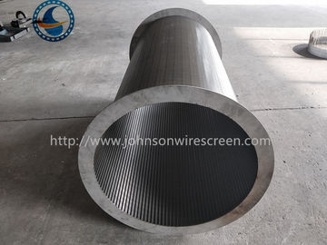Full Welded Wedge Wire Mesh Untuk Pengolahan Air Limbah Instalasi Mudah
