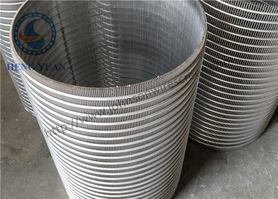 Stainless Steel 316 Wedge Wire Basket, Keranjang Saringan Kawat Efisien Tinggi