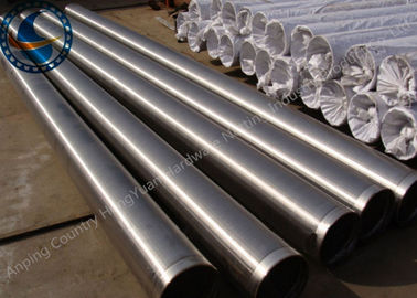 Filter Minyak / Gas Johnson Vee Wire Screen Ketahanan Korosi Presisi Tinggi