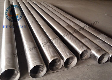 304 Kelas Johnson Stainless Steel Layar Vee Wire Layar Panjang 5800mm