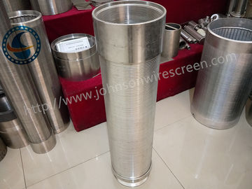 40 Slot Layar Sumur Air Stainless Steel Struktur Padat OEM / ODM Tersedia