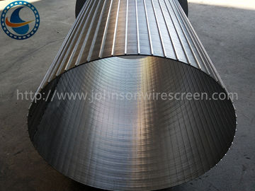 Multi Fungsi Rotary Screen Drum Ketahanan Korosi Yang Kuat Panjang 3000mm