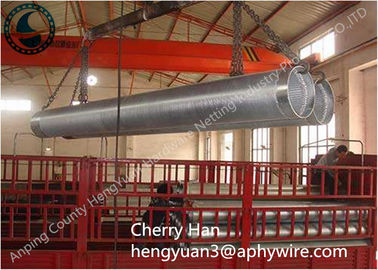 Layar Kawat V Wedge Stainless Steel, Filter Cair Pipa Sumur Logam