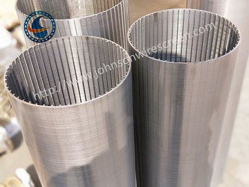 Filter Layar Kawat Wedge Bulat Murni, Bungkus Layar Kawat Di Luar Jenis Scraper