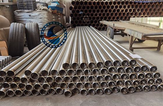 Layar Kawat Wedge Welded Penuh dari Baja Tahan Karat