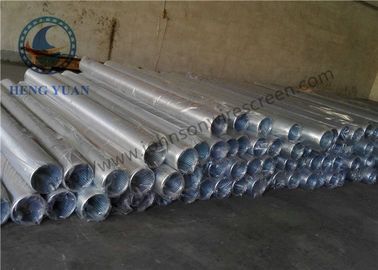 Pipa Sumur Air Baja Karbon Rendah, Layar Casing Sumur Ukuran Slot 1,0 Mm