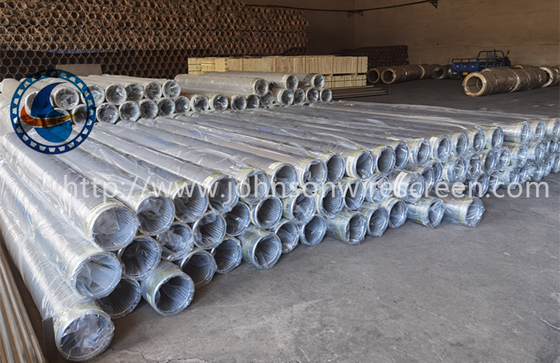 Saringan Sumur Air Johnson Baja Tahan Karat 219mm Slot 1.0mm