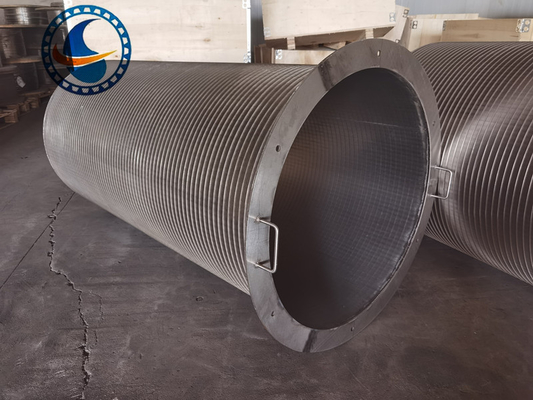 Saringan Putar Kawat Baji Balik SS304 800mm x 1500mm