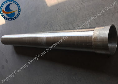 Pengelasan Penuh Johnson Vee Wire Screen Round Shape Pipes Support Rod