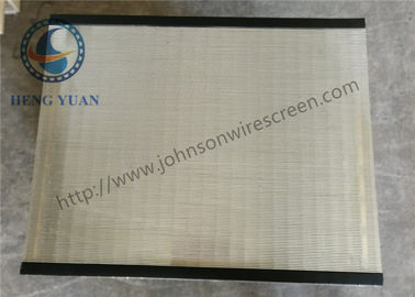 Panel Layar Kawat Wedge / Weld Wedge Wire Sheets Diameter 300 Mm + 450 Mm